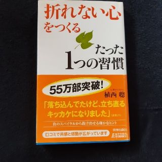 アイアイエムケー(iiMK)の「折れない心」をつくるたった１つの習慣(文学/小説)