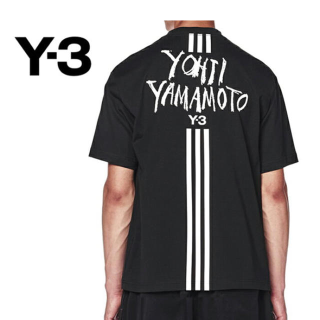 Y-3 ワイスリー 3ライン ロゴTシャツ