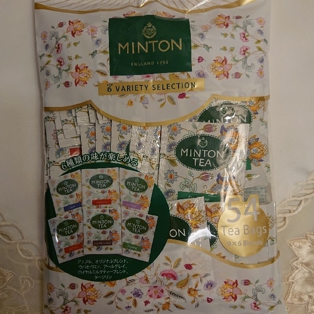 MINTON(ミントン)のミントンティー  バラエティーパック  54袋 食品/飲料/酒の飲料(茶)の商品写真