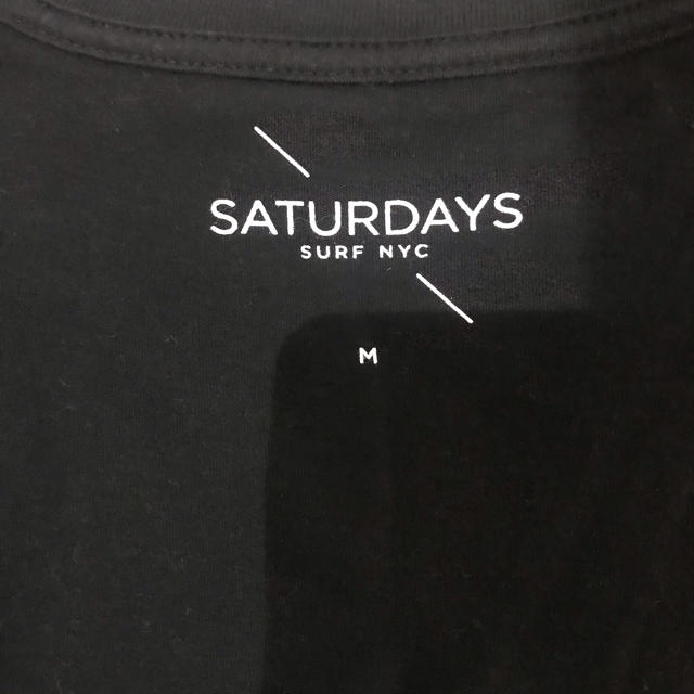 SATURDAYS SURF NYC(サタデーズサーフニューヨークシティー)の美品！Saturdays NYC ロゴTシャツ ボックスロゴ メンズのトップス(Tシャツ/カットソー(半袖/袖なし))の商品写真