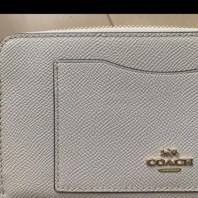 COACH(コーチ)のCOACH 長財布　ホワイト レディースのファッション小物(財布)の商品写真