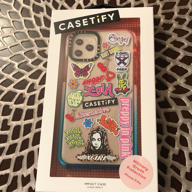 X-girl - X-girl × CASETiFY コラボケース for iPhone11Proの X-girl - X-girl × CASETiFY コラボケース for iPhone11Proの