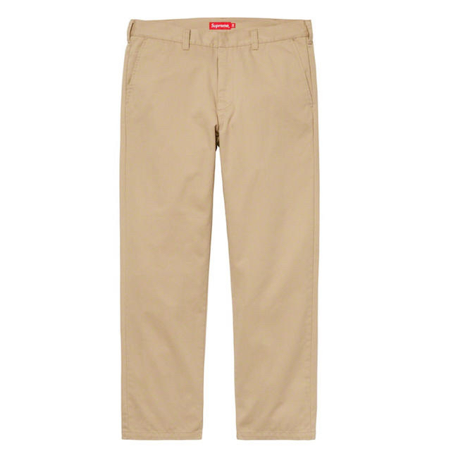 30 supreme workpants ワークパンツ　ベージュ