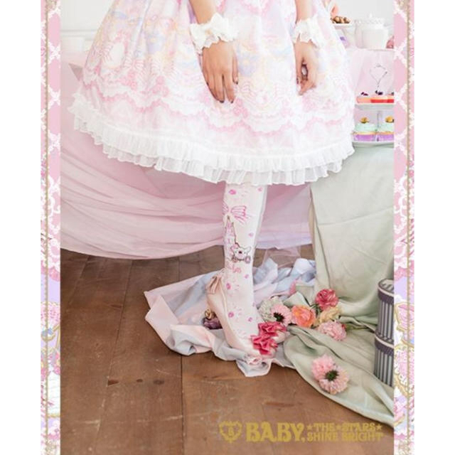 BABY,THE STARS SHINE BRIGHT(ベイビーザスターズシャインブライト)の新品●定価  １万4904円●送料無料●BABY●マリーアントワネットパンプスM レディースの靴/シューズ(ハイヒール/パンプス)の商品写真