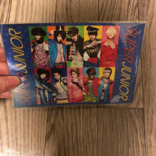 SUPER JUNIOR - super junior公式グッズ ホログラム ポストカード Mr