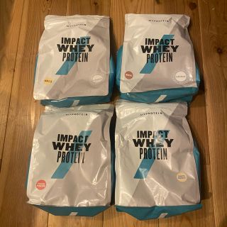 マイプロテイン(MYPROTEIN)のマイプロテイン impact ホエイプロテイン 1kg 4種セット(プロテイン)