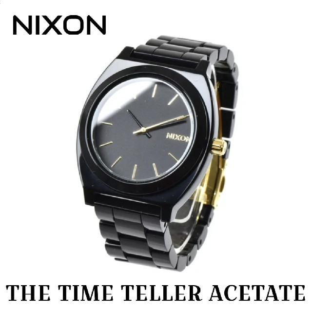 NIXON(ニクソン)のNIXON【THE TIME TELLER ACETA】ニクソン腕時計★稼働美品 レディースのファッション小物(腕時計)の商品写真