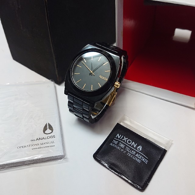 NIXON(ニクソン)のNIXON【THE TIME TELLER ACETA】ニクソン腕時計★稼働美品 レディースのファッション小物(腕時計)の商品写真