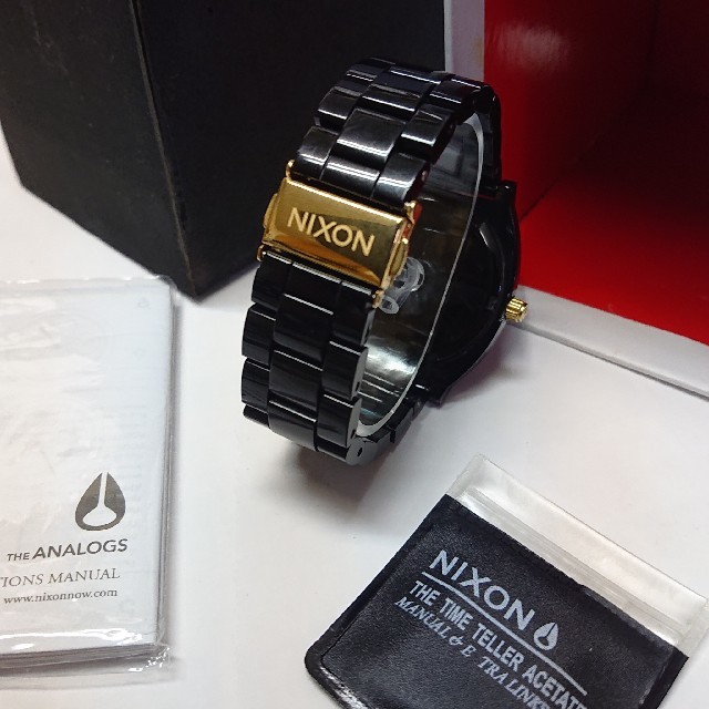 NIXON(ニクソン)のNIXON【THE TIME TELLER ACETA】ニクソン腕時計★稼働美品 レディースのファッション小物(腕時計)の商品写真