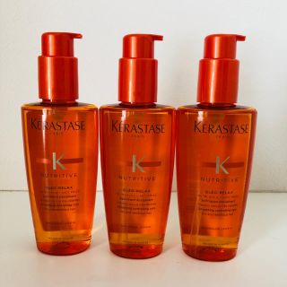 ケラスターゼ(KERASTASE)の限定特価☆ ケラスターゼ ソワンオレオリラックス 3本セット(オイル/美容液)