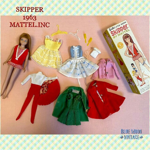 ♛Vintage ♦SKIPPER♦貴重なお箱&アウトフィット付き♦メルカリ寄付