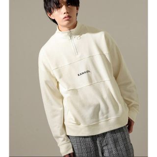 カンゴール(KANGOL)の【新品タグ付き】KANGOLハーフジップ Sサイズ(トレーナー/スウェット)