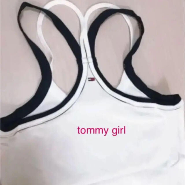 tommy girl(トミーガール)のtommy girl❤︎白キャミソール 新品 レディースのトップス(キャミソール)の商品写真