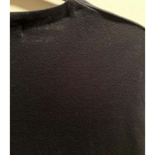 ENFOLD(エンフォルド)のENFOLD ミラノリブVネックカットソー　ブラック レディースのトップス(カットソー(半袖/袖なし))の商品写真