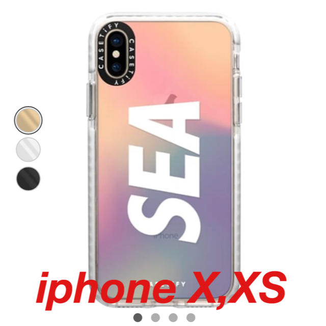 スマホ/家電/カメラWIND AND SEA iPhoneXS casetify