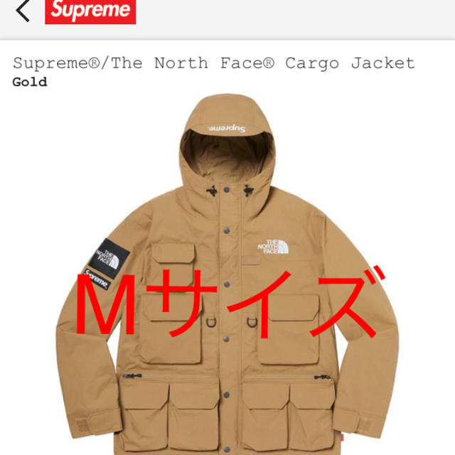 Supreme - Mサイズ The North Face® Cargo Jacket gold