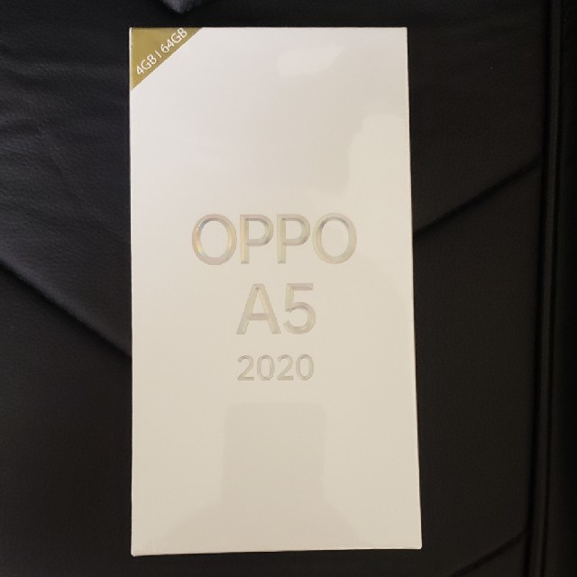 OPPO A5 2020 simフリー ブルー新品未使用です☆ スマホ/家電/カメラのスマートフォン/携帯電話(スマートフォン本体)の商品写真