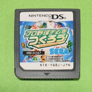 ニンテンドーDS(ニンテンドーDS)のプロ野球チームをつくろう(携帯用ゲームソフト)