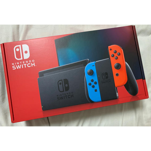 家庭用ゲーム機本体【新品未開封 】Nintendo Switch 本体【ネオン】