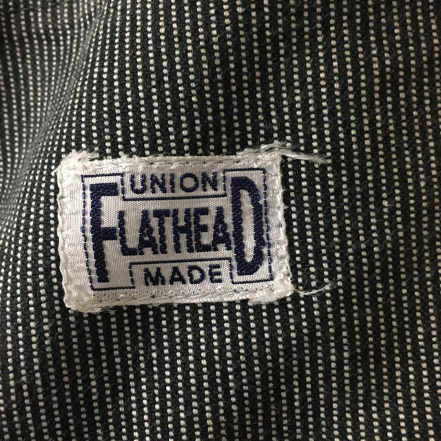 THE FLAT HEAD(フラットヘッド)のTHE FLAT HEAD フラットヘッド パンツ ヒッコリー  メンズのパンツ(デニム/ジーンズ)の商品写真