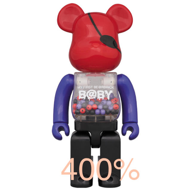 MEDICOM TOY(メディコムトイ)のMY FIRST BE@RBRICK B@BY SECRET Ver.400％ エンタメ/ホビーのおもちゃ/ぬいぐるみ(キャラクターグッズ)の商品写真