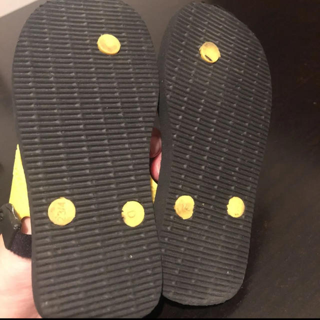 havaianas(ハワイアナス)のハワイアナス バッドマンビーチサンダル15cm キッズ/ベビー/マタニティのキッズ靴/シューズ(15cm~)(サンダル)の商品写真