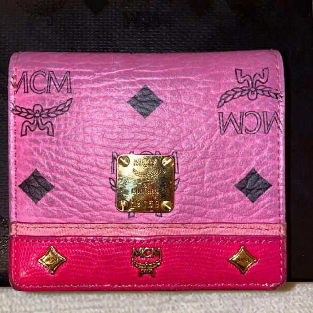 MCM(エムシーエム)のMCM正規品 ミニ財布 レディースのファッション小物(財布)の商品写真