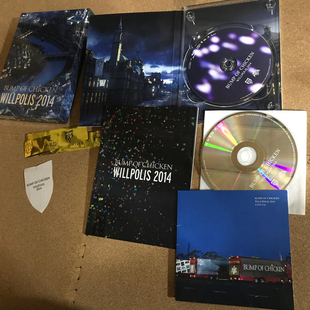 BUMP OF CHICKEN WILLPOLIS 2014 Blu-ray  エンタメ/ホビーのDVD/ブルーレイ(ミュージック)の商品写真