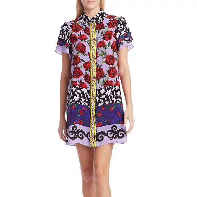 ☆特殊☆ Alice+Olivia 花柄 ワンピース ブルー 齋藤飛鳥 www.m