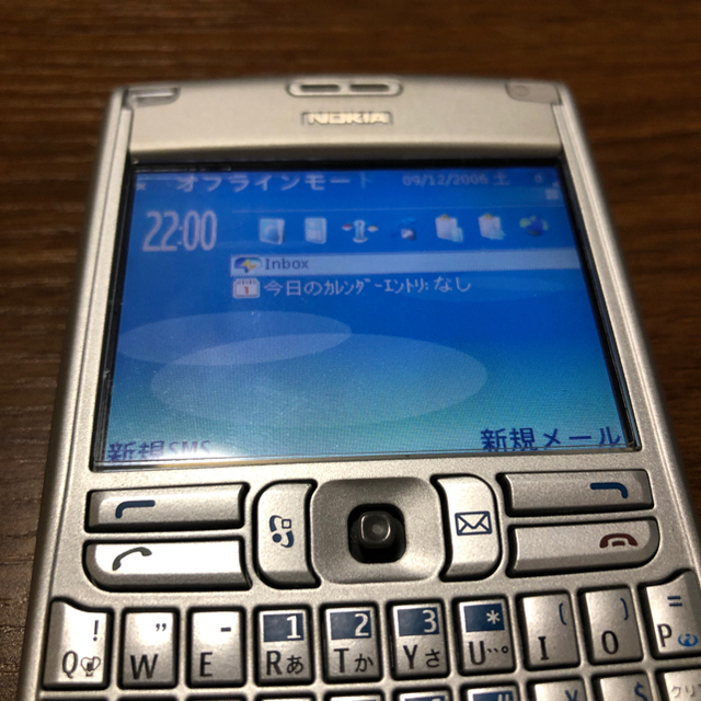 NOKIA E61 （日本発売品) SIMフリー スマホ/家電/カメラのスマートフォン/携帯電話(携帯電話本体)の商品写真