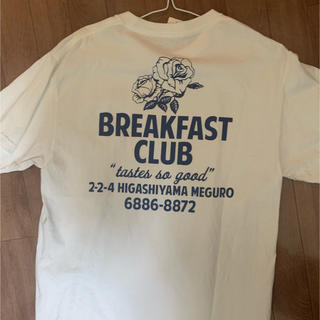 ビームス(BEAMS)のbreakfast club Tシャツ　M 白(Tシャツ/カットソー(半袖/袖なし))