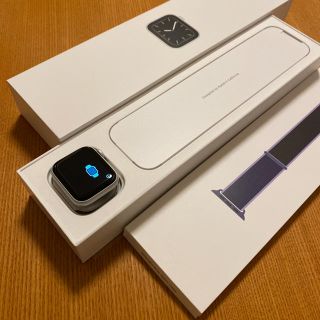 アップルウォッチ(Apple Watch)のApple watch series 5 40mm シルバーアルミニウム(腕時計(デジタル))