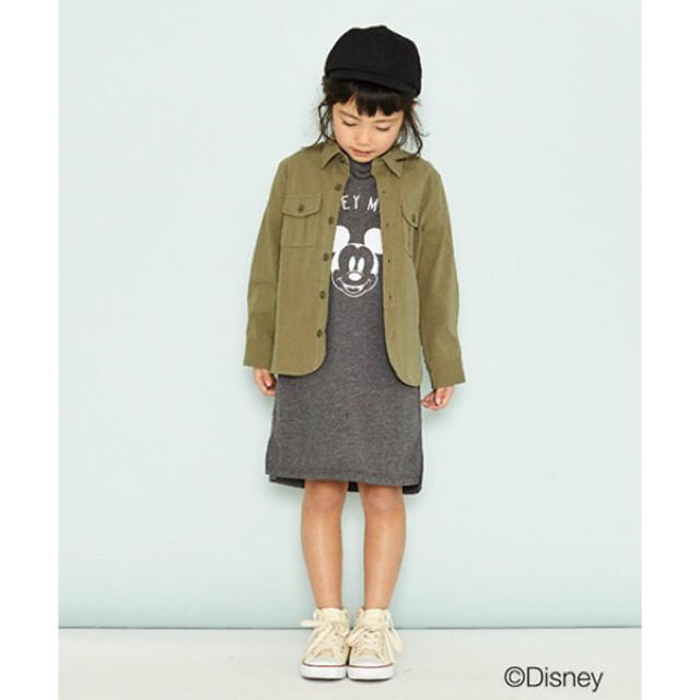 BREEZE(ブリーズ)のみらい様専用♡ b-ROOM DISNEYプリントTシャツワンピ110 キッズ/ベビー/マタニティのキッズ服女の子用(90cm~)(ワンピース)の商品写真