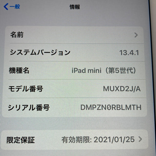 最適な材料 mini もっち iPad - Apple 5 256GB WiFi+Cellular