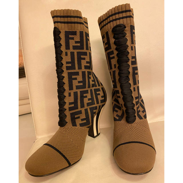 70%OFF】 FENDI - フェンディ FENDI ソックスブーツ ブーツ ブーツ
