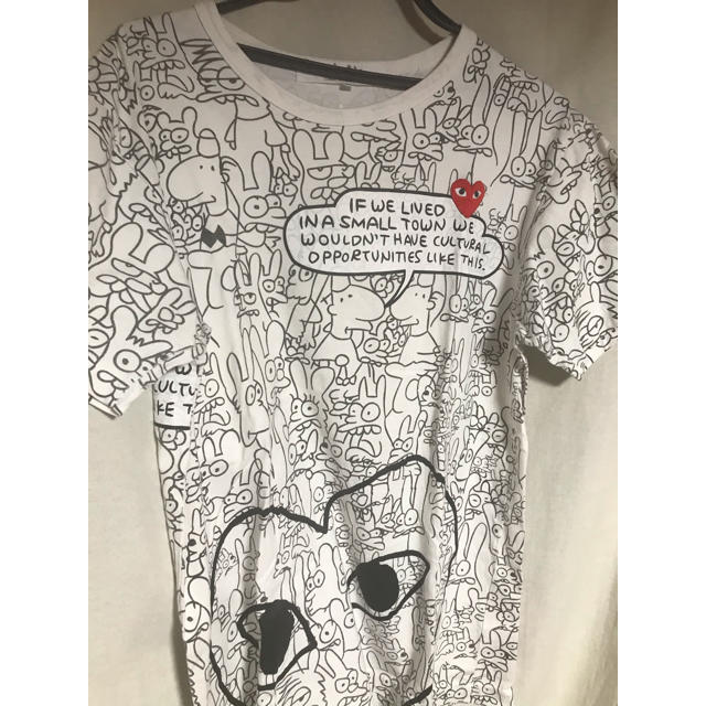 COMME des GARCONS(コムデギャルソン)のコム・デ・ギャルソン　tシャツ メンズのトップス(Tシャツ/カットソー(半袖/袖なし))の商品写真