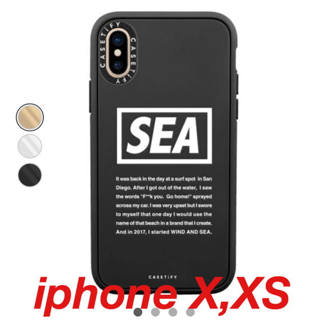 iPhoneケースWIND AND SEA x CASETiFY iPhone X ケース
