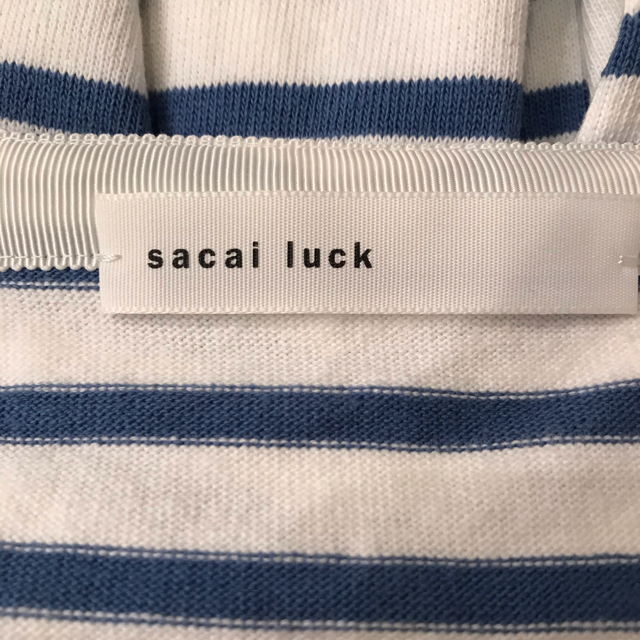 sacai luck(サカイラック)の【美品】sacai luck  カットソー レディースのトップス(Tシャツ(半袖/袖なし))の商品写真