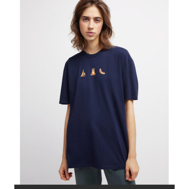 MAISON KITSUNÉ  TEE-SHIRT YOGA FOX tシャツ 1