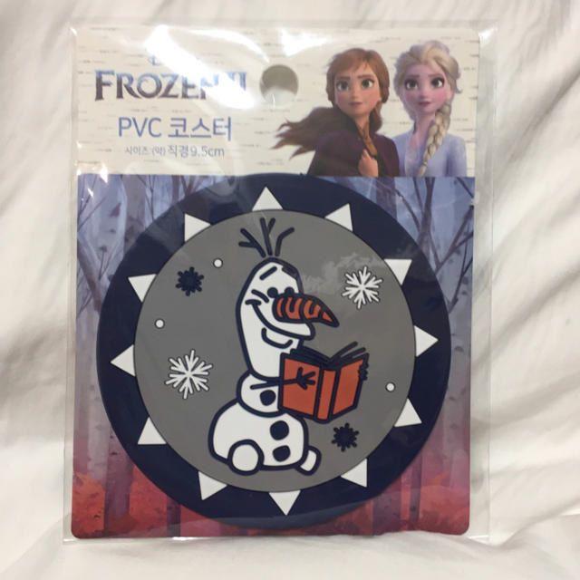 アナと雪の女王(アナトユキノジョオウ)の新品 ネイビー アナと雪の女王 アナ雪 コースター 小物置き かざり インテリア インテリア/住まい/日用品のキッチン/食器(その他)の商品写真