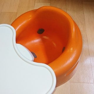 バンボ(Bumbo)のバンボ  オレンジ  テーブル付(その他)