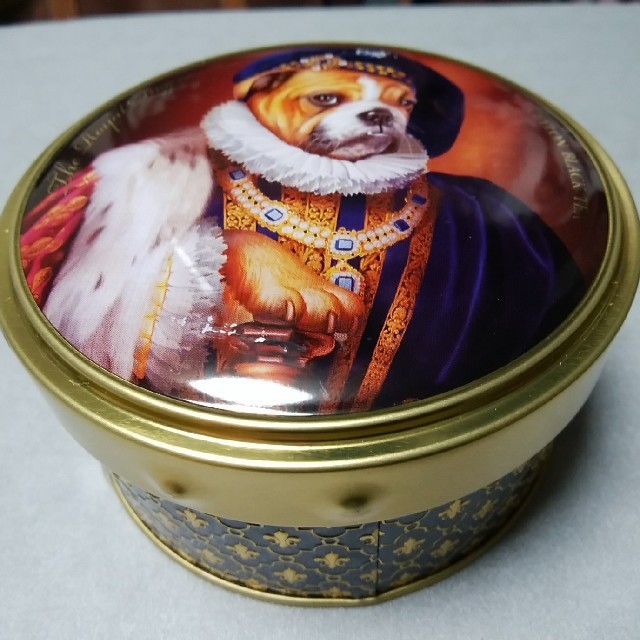 紅茶  缶入り  RICHARD the Royal  犬 食品/飲料/酒の飲料(茶)の商品写真