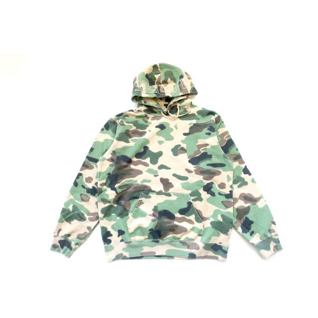 (XL)Supreme Overdyed Hooded Sweatshirt迷彩