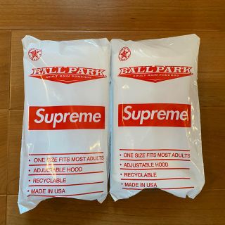 シュプリーム(Supreme)のsupreme poncho 2枚　ポンチョ　シュプリーム(ポンチョ)