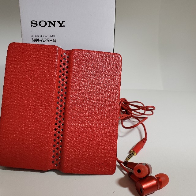 【2000円値引可】SONY walkman NW-A25HN RED