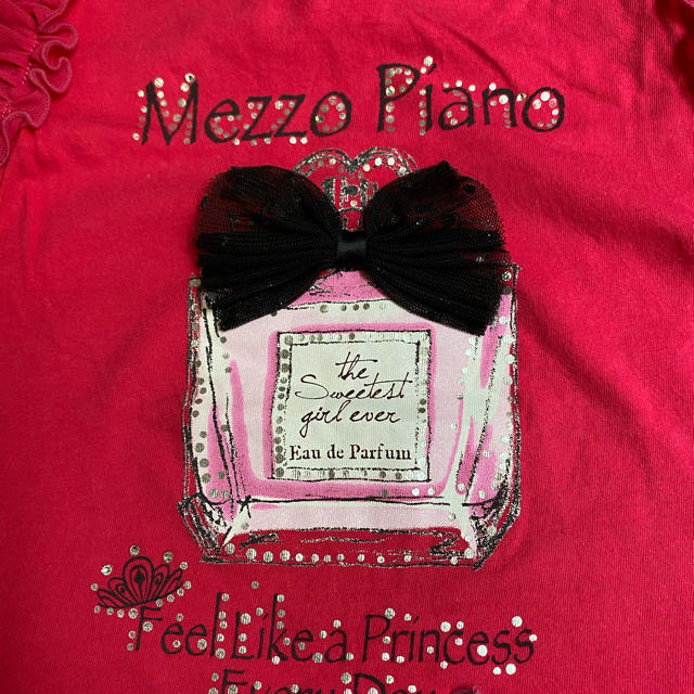 mezzo piano(メゾピアノ)のmezzo piano タンクトップ  キッズ/ベビー/マタニティのキッズ服女の子用(90cm~)(Tシャツ/カットソー)の商品写真