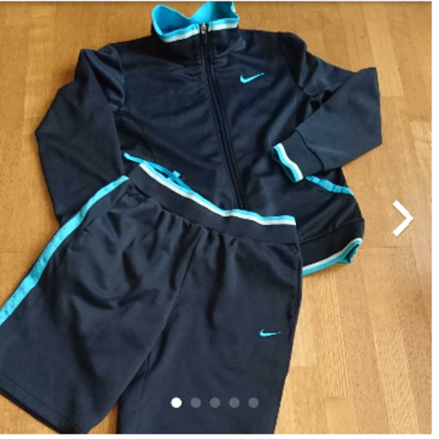 NIKE(ナイキ)のfu3103様専用  140㌢位 NIKEジャージ上下 キッズ/ベビー/マタニティのキッズ服女の子用(90cm~)(その他)の商品写真