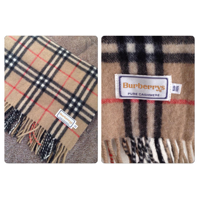 BURBERRY(バーバリー)の冬物最終 カシミアマフラー レディースのファッション小物(マフラー/ショール)の商品写真