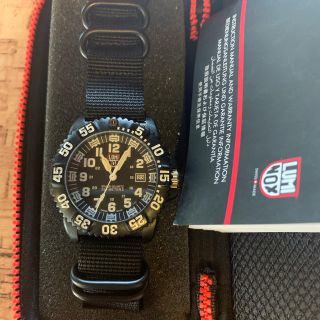 ルミノックス(Luminox)のルミノックス ネイビーシールズ　電池切れ　極美品中古(腕時計(アナログ))