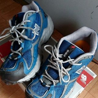 ニューバランス(New Balance)の美品 ニューバランス  ２５㎝ 幅広 トレッキングシューズ   MT503(スニーカー)